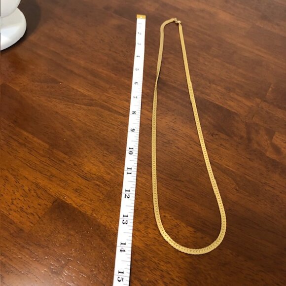 Vintage Gold Tone Long Chain. - Picture 9 of 12